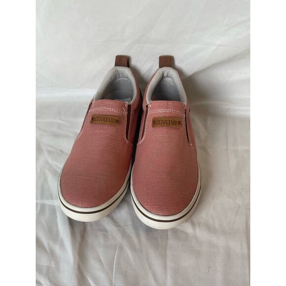 Xtratuf-canvas sharkbyte deck shoe-stone washer canvas-pink-women’s size 8 - Picture 8 of 8